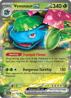 Venusaur ex (Stellar Crown #001)