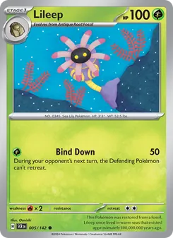Lileep (Stellar Crown #005)