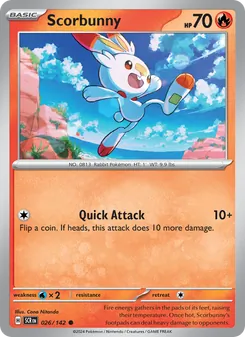 Scorbunny (Stellar Crown #026)