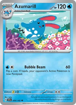 Azumarill (Stellar Crown #034)
