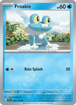 Froakie (Stellar Crown #039)