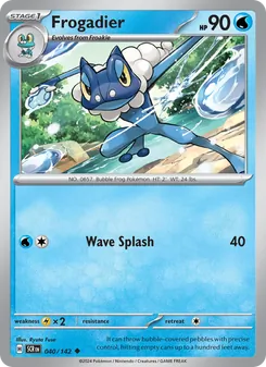 Frogadier (Stellar Crown #040)