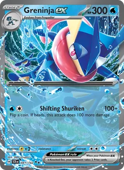 Greninja ex (Stellar Crown #041)