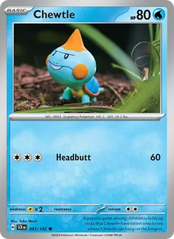 Chewtle (Stellar Crown #043)