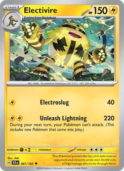 Electivire (Stellar Crown #047)