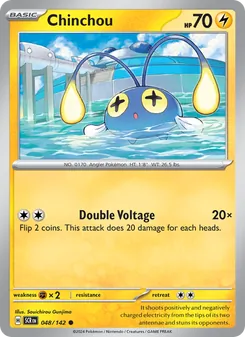Chinchou (Stellar Crown #048)