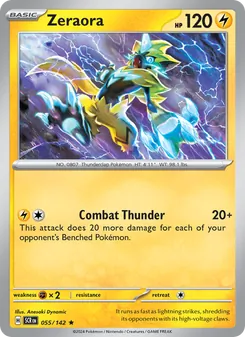 Zeraora (Stellar Crown #055)