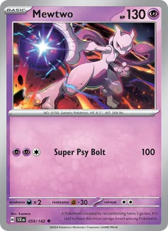 Mewtwo (Stellar Crown #059)