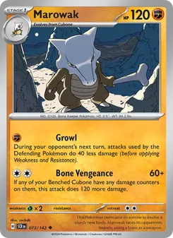 Marowak (Stellar Crown #073)