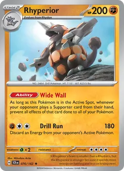 Rhyperior (Stellar Crown #076)