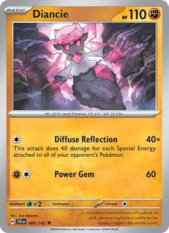 Diancie (Stellar Crown #086)