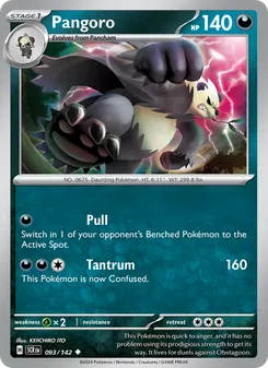 Pangoro (Stellar Crown #093)