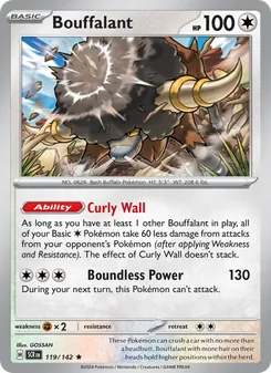Bouffalant (Stellar Crown #119)