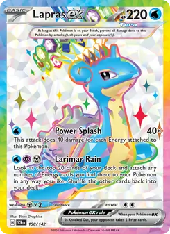 Lapras ex (Stellar Crown #158)