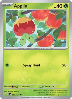 Applin (Prismatic Evolutions #009)
