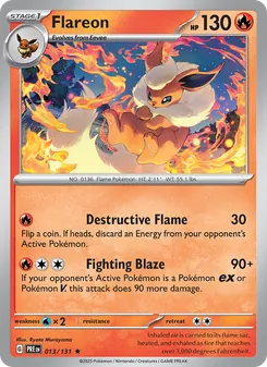 Flareon (Prismatic Evolutions #013)