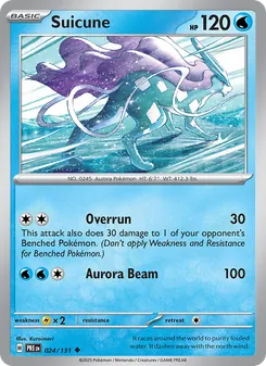 Suicune (Prismatic Evolutions #024)