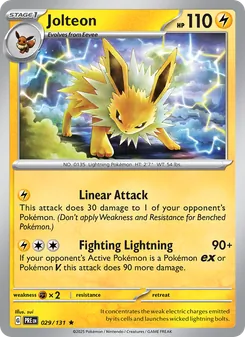 Jolteon (Prismatic Evolutions #029)