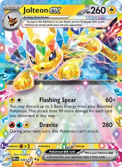 Jolteon ex (Prismatic Evolutions #030)
