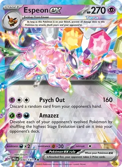 Espeon ex (Prismatic Evolutions #034)
