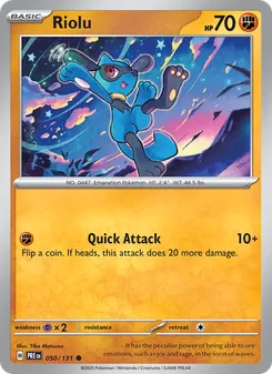 Riolu (Prismatic Evolutions #050)