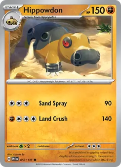 Hippowdon (Prismatic Evolutions #053)