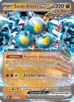 Sandy Shocks ex (Prismatic Evolutions #056)