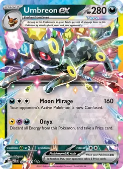 Umbreon ex (Prismatic Evolutions #060)