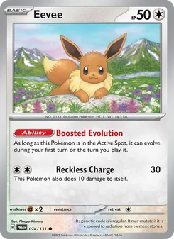 Eevee (Prismatic Evolutions #074)