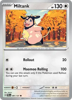 Miltank (Prismatic Evolutions #081)