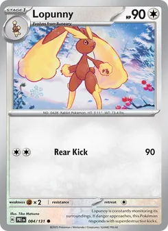 Lopunny (Prismatic Evolutions #084)
