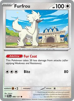Furfrou (Prismatic Evolutions #088)
