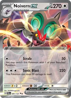 Noivern ex (Prismatic Evolutions #091)