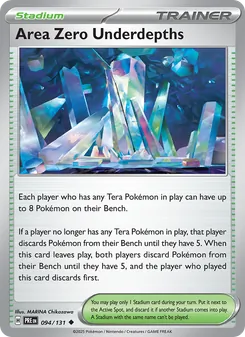Area Zero Underdepths (Prismatic Evolutions #094)