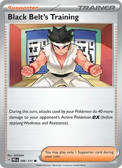 Black Belt's Training (Prismatic Evolutions #096)