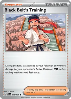 Black Belt's Training (Prismatic Evolutions #098)