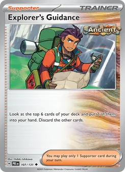 Explorer's Guidance (Prismatic Evolutions #107)