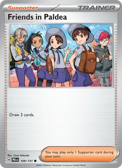 Friends in Paldea (Prismatic Evolutions #109)