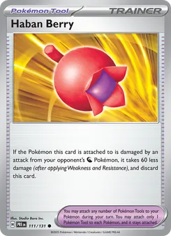 Haban Berry (Prismatic Evolutions #111)