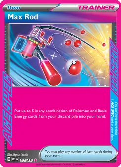 Max Rod (Prismatic Evolutions #116)