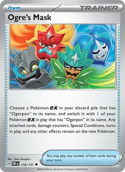 Ogre's Mask (Prismatic Evolutions #118)
