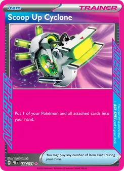 Scoop Up Cyclone (Prismatic Evolutions #128)