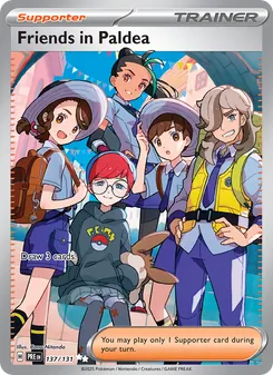 Friends in Paldea (Prismatic Evolutions #137)