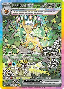 Leafeon ex (Prismatic Evolutions #144)