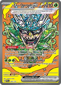 Teal Mask Ogerpon ex (Prismatic Evolutions #145)