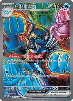 Palafin ex (Prismatic Evolutions #151)