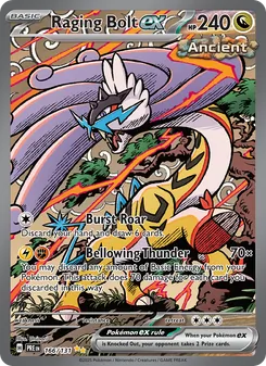 Raging Bolt ex (Prismatic Evolutions #166)
