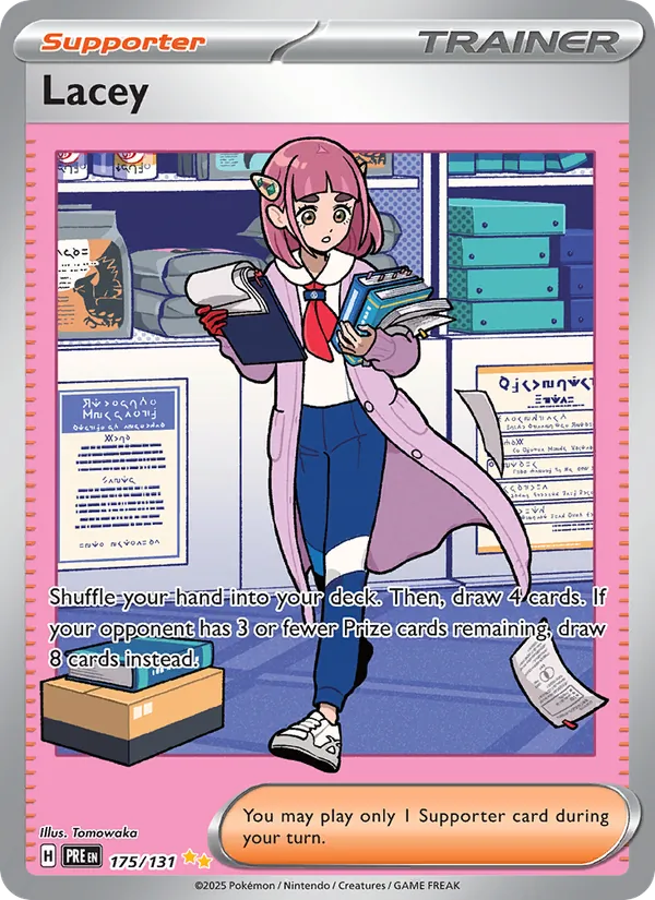 Lacey — Prismatic Evolutions #175 (Pokémon TCG card)
