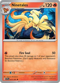 Ninetales (Surging Sparks #017)