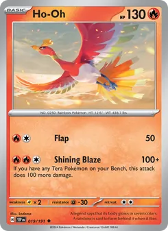 Ho-Oh (Surging Sparks #019)